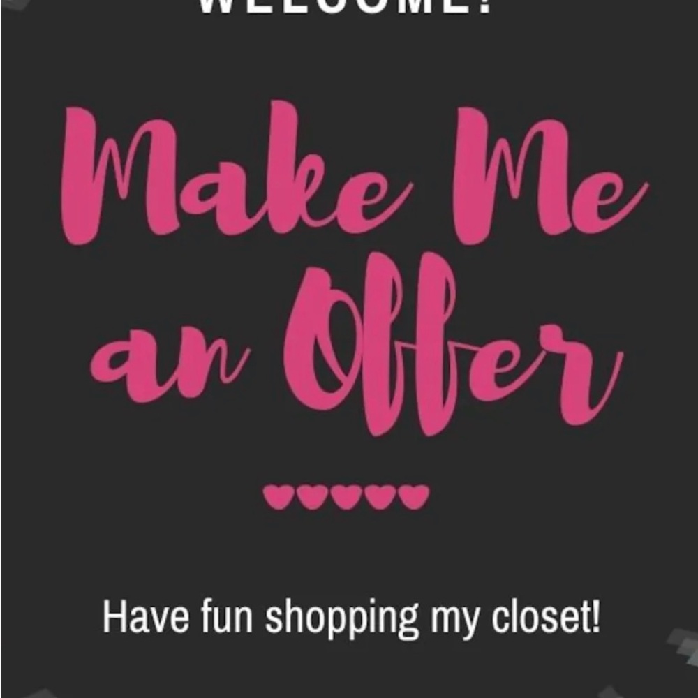 Offers always welcomed 😊